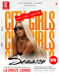 Joyful City Girls Session  Instagram Portrait template