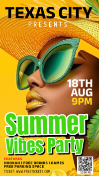 Joyful City Party Flyer Instagram Story Instagram-Story template