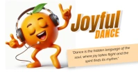 Joyful dance Blog-Kopfzeile template