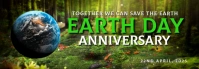 Joyful Earth Day Tumblr Banner template