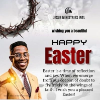 Joyful Easter  Instagram Post template