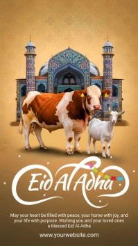 Joyful Eid Al Adha Instagram Story template