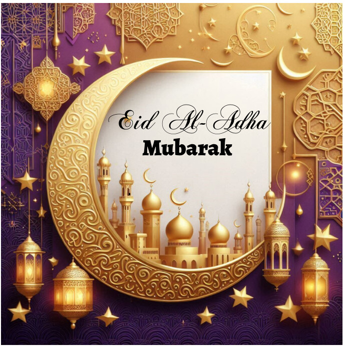 Joyful Eid Instagram Post Template | PosterMyWall