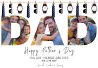Joyful Father's Day Celebration A4 Video template