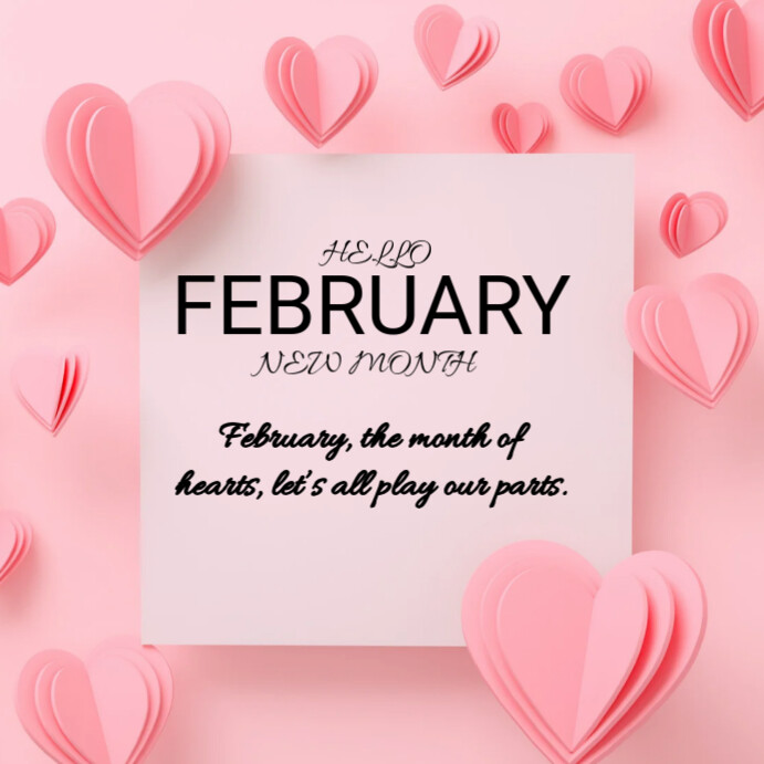 February Posts Copy of Joyful February Instagram Post | PosterMyWall