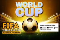 Joyful FIFA World Cup 2026 Poster Video template
