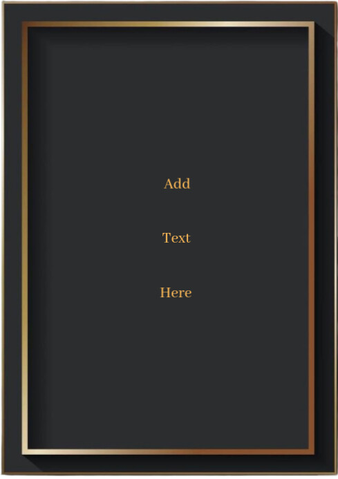 Joyful Frame Design  A4 template