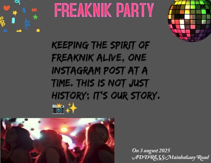 Joyful Freaknik Flyer Template Flyer (us Letter)