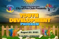 Joyful Free Youth Banner Template Poster