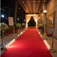 Joyful Glamorous Red Carpet Entrance  Instagram Post template
