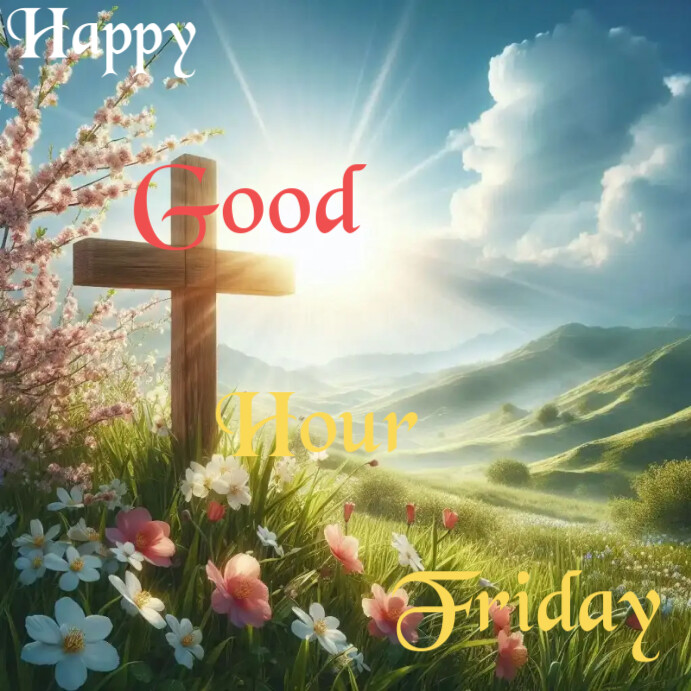 Copy of Joyful Good Friday Instagram Post | PosterMyWall