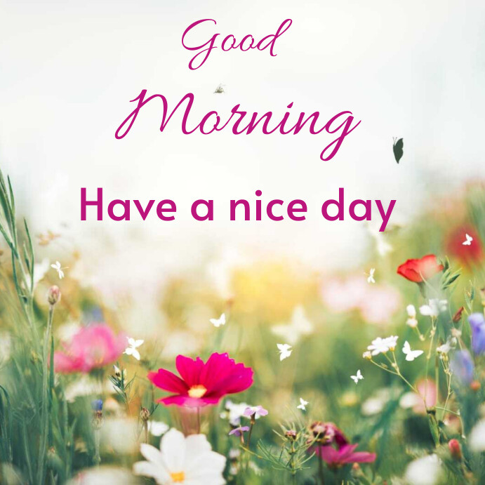 Joyful Good Morning Template Instagram Post | PosterMyWall