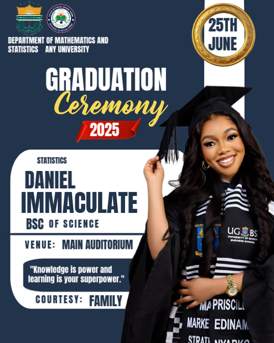 Joyful Graduation Ceremony Instagram Portrait Template | PosterMyWall