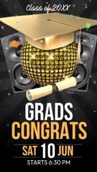 Joyful Graduation Instagram Story template
