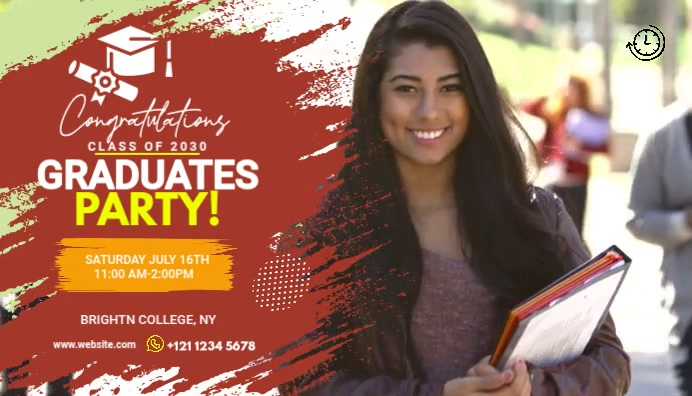 Joyful Graduation Blog Header Template | PosterMyWall
