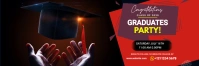 Joyful Graduation Twitter Banner template