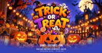 Halloween Party Iklan Facebook Template