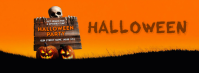 Joyful Halloween Party Facebook Cover Photo template