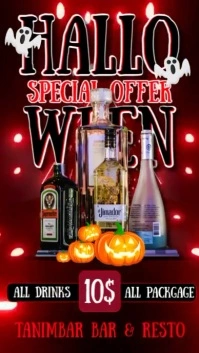 Joyful Halloween Special Offer Instagram Story template