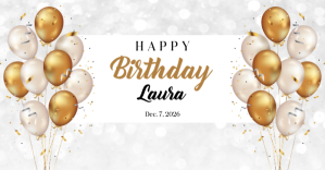 Joyful Happy Birthday Facebook Shared Image Isithombe Esabiwe ku-Facebook template