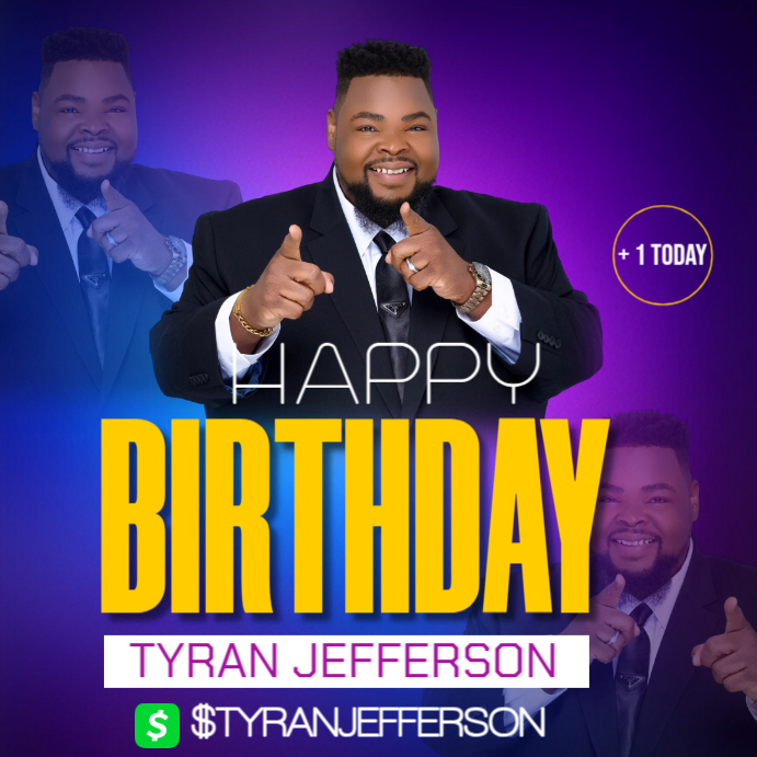 Plantilla de Joyful Happy Birthday Instagram Post | PosterMyWall