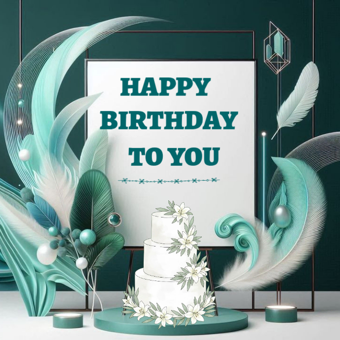 Plantilla de Joyful Happy Birthday Instagram Post | PosterMyWall
