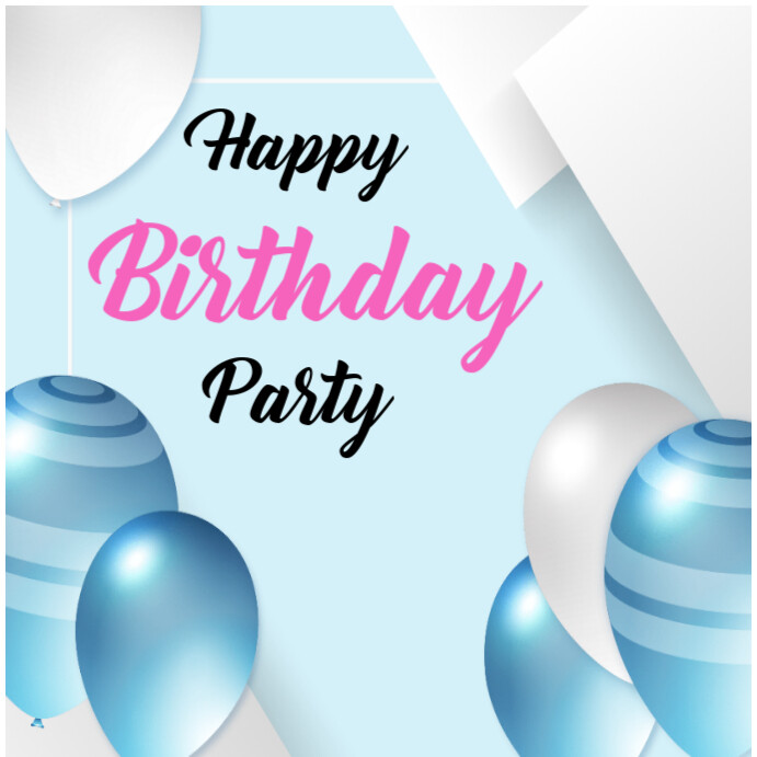 Plantilla de Joyful Happy Birthday Template Instagram Post | PosterMyWall