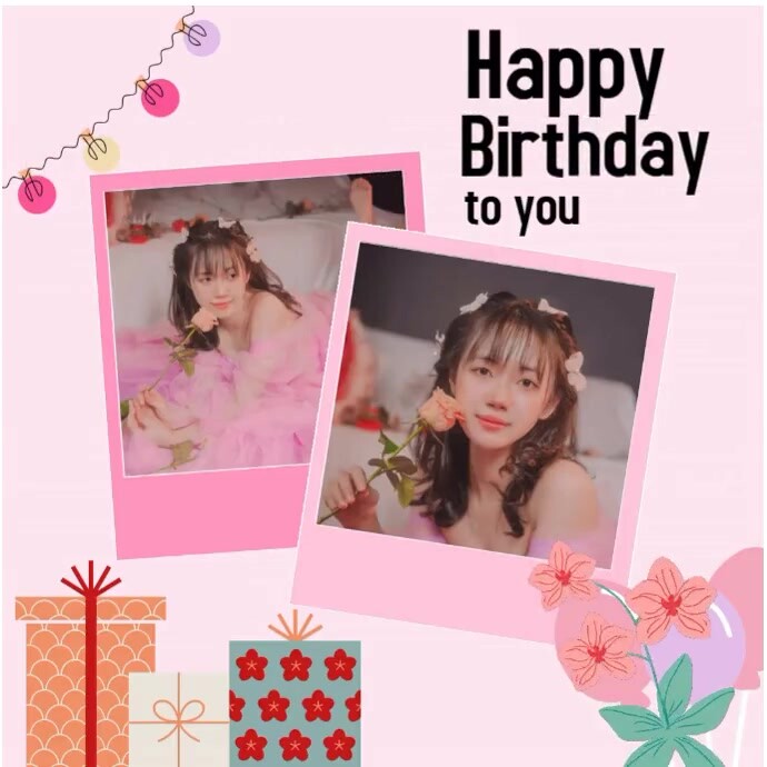 Plantilla de Joyful Happy Birthday To Instagram Post | PosterMyWall