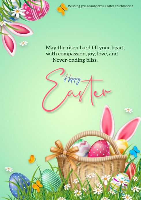 Joyful Happy Easter Best Wishes Messages And Prayers, Social Media Post ...