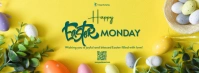 Joyful Happy Easter Monday  Facebook Cover Photo template