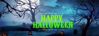 Joyful Happy Halloween Facebook Cover Photo template