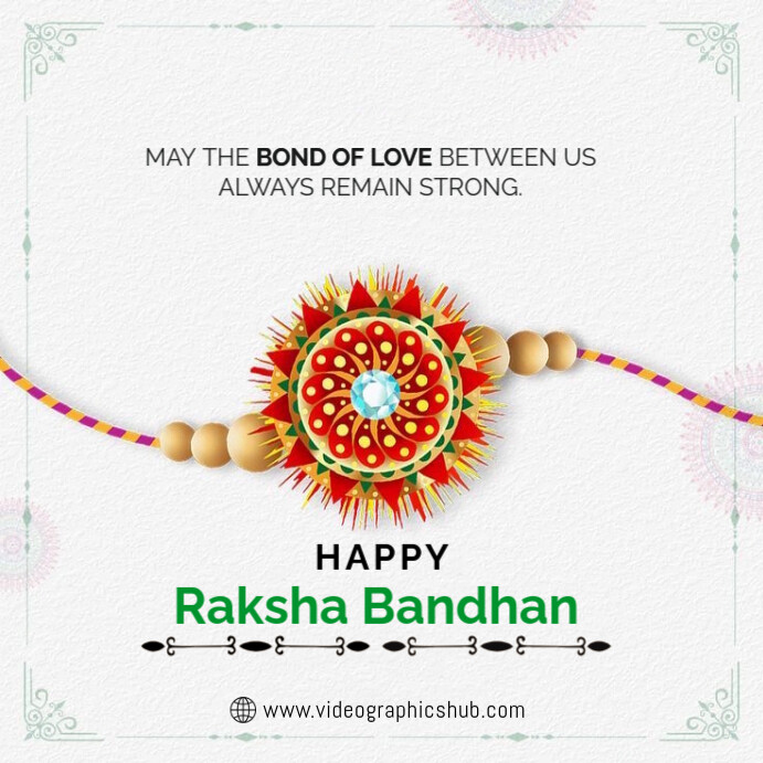 Copy of Joyful Happy Raksha Bandhan 2025 Instagram Post | PosterMyWall