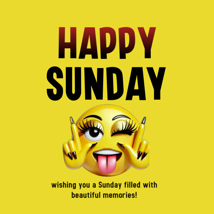 Sunday Celebration Instagram Ad Template | PosterMyWall