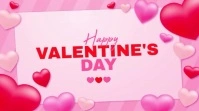 Joyful Happy Valentine's Day  Digital Display (16:9) template