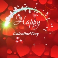 Joyful Happy Valentine Day Instagram Post template