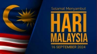 Joyful Hari Malaysia Day Digital Display (16: template