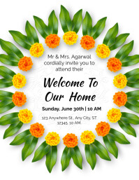 House warming invitation card Template | PosterMyWall