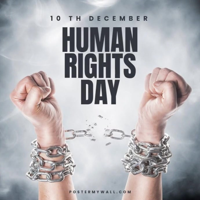 Human Rights Square Plantilla de Joyful Human Rights Day Square (1:1) | PosterMyWall