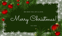 joyful illustrative merry christmas greetings and gift tags template