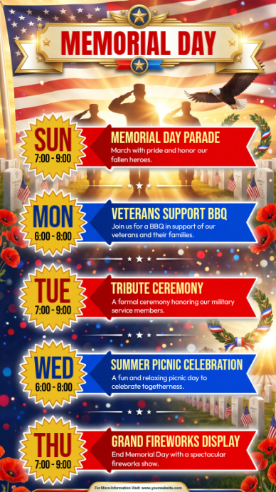 Independence Day Celebration Template | PosterMyWall