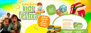 Joyful Kids Festival Services Facebook Cover Photo Ikhava Yesithombe se-Facebook template