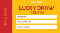 Joyful Lucky Draw Coupon Digital Display (16: template
