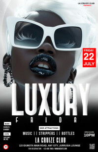 Joyful Luxury Friday  Half Page Wide Media Página Ancho template