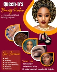 Joyful Makeover And Beauty Parlour Free Customizable Template  Instagram Portrait