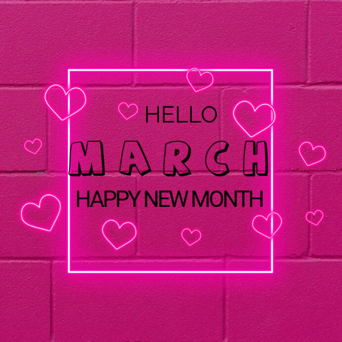Joyful March Instagram Post Template | PosterMyWall