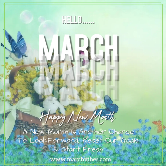 Joyful March Instagram Post Template | PosterMyWall