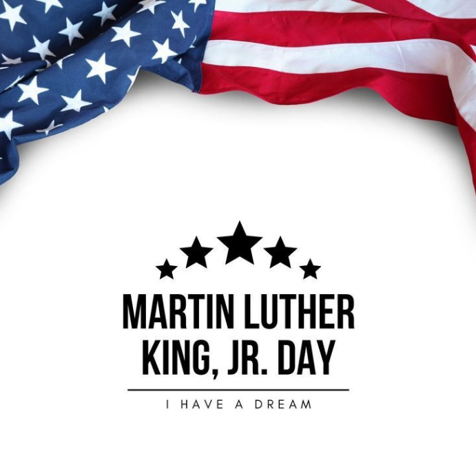 Joyful Martin Luther King Jr Day Instagram Post Template | PosterMyWall