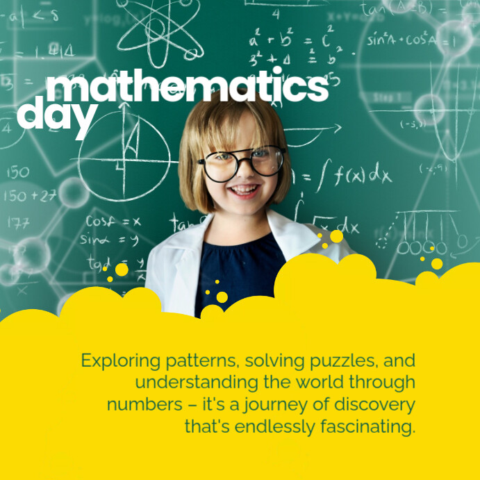 Joyful Mathematics Day Instagram Post Template | PosterMyWall