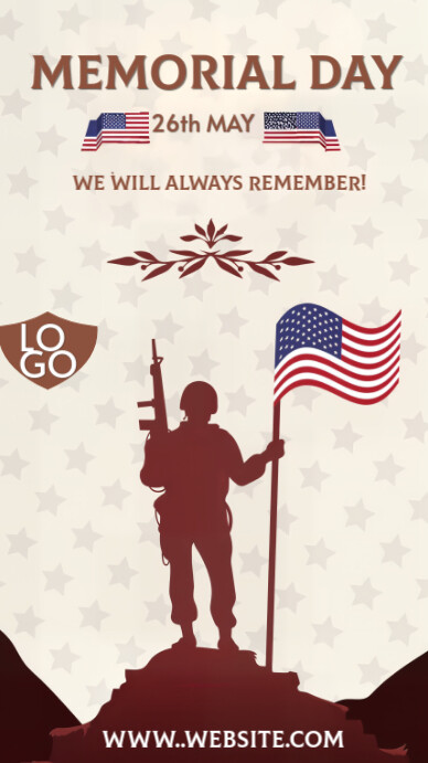 Copy of Joyful Memorial Day Celebration Instagram Story | PosterMyWall