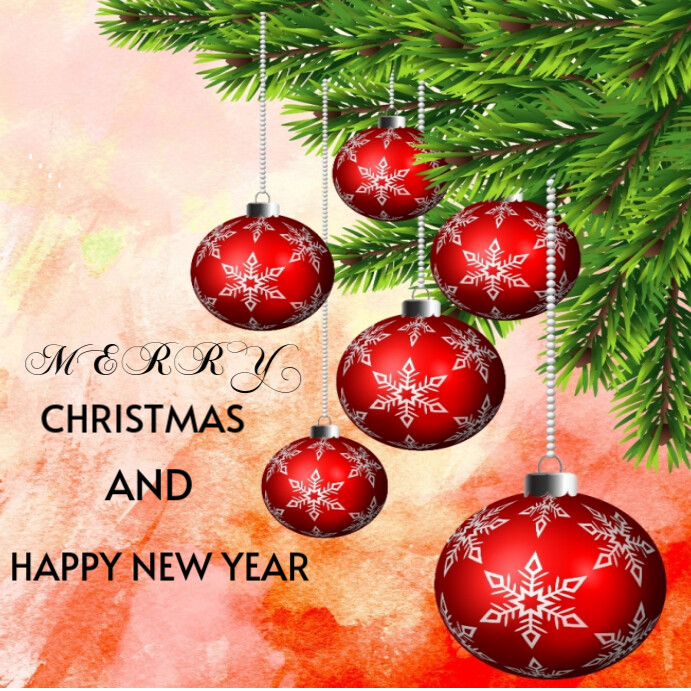 Copy of Joyful Merry Christmas And A Happy New Year Instagram Post ...